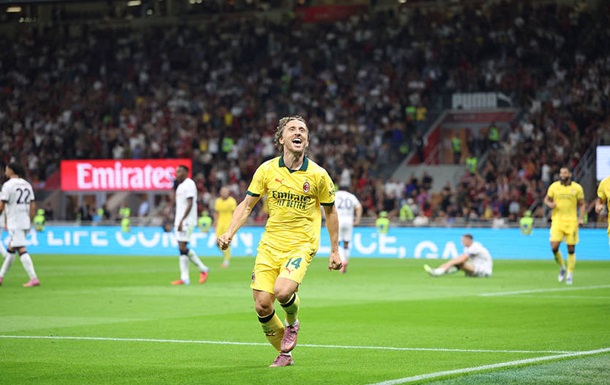 Гол Модрича выводит Милан в победители в матче с Болоньей