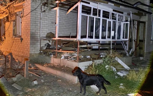 На Запоріжжі після атаки РФ сталася пожежа