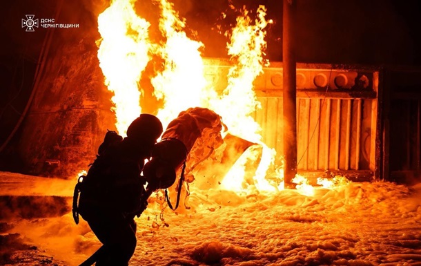 Россияне ранили четырех спасателей на Черниговщине