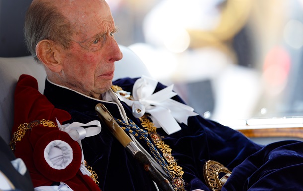 Герцог Едвард Кентський уперше з’явився після смерті дружини