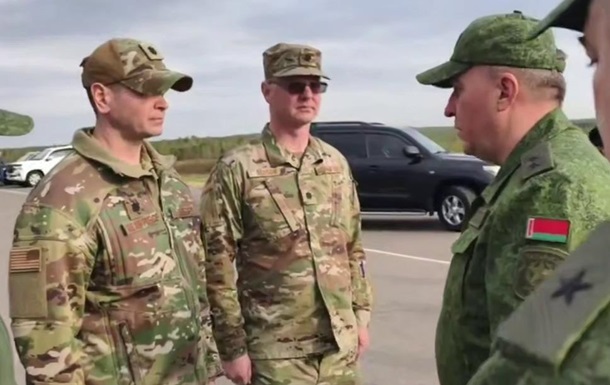 США пояснили присутствие своих офицеров на учениях в Беларуси