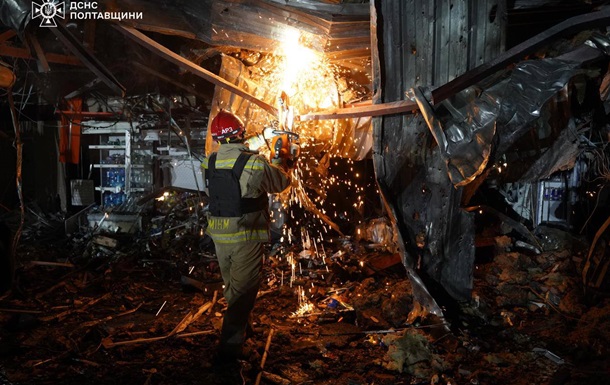 Удар по АЗС під Полтавою: число поранених зросло