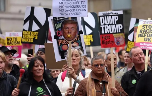 Остановите Трампа: в Лондоне митингуют тысячи человек