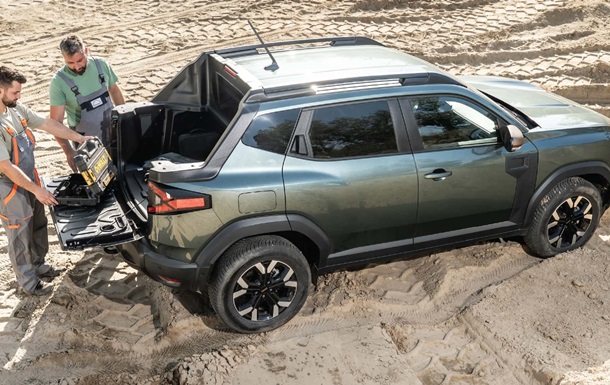 Dacia превратила Duster в пикап и фургон