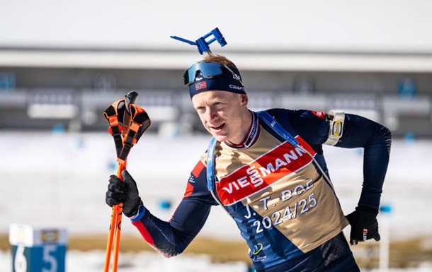 Звезда биатлона сломал руку во время футбольного матча