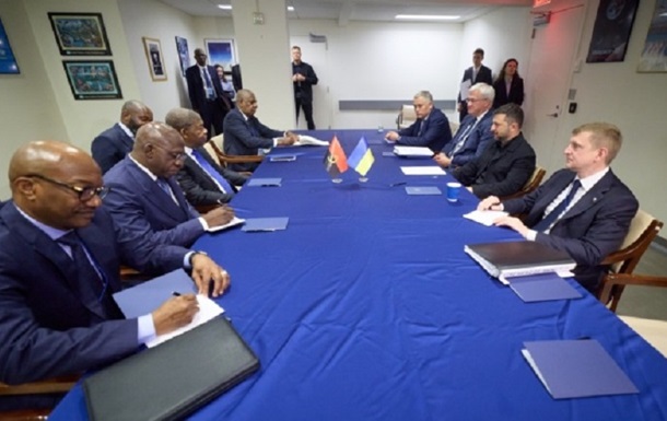 Зеленский обсудил углубление партнерства с президентом Анголы