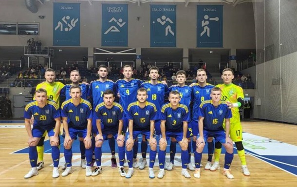 Литва уступила и во втором футзальном матче с Украиной