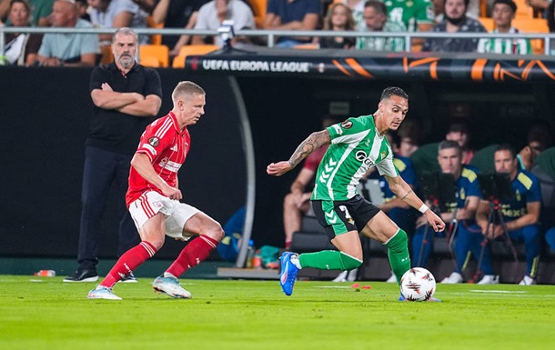 Команда Зінченка розписала нічию з Бетісом