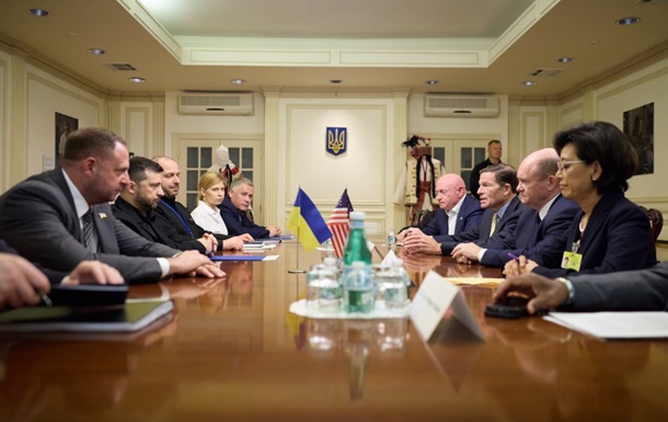 Зеленский провел встречу с делегацией Конгресса США