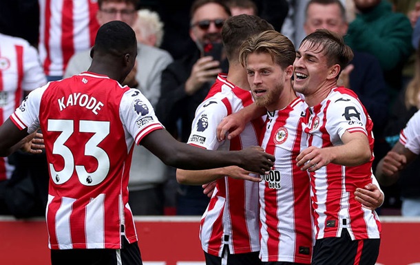 Ярмолюк ассистирует: Брентфорд выигрывает у Манчестер Юнайтед