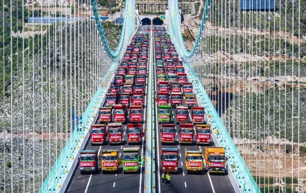 В Китае открыли рекордный мост