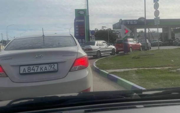 В оккупированном Севастополе ограничили продажу бензина