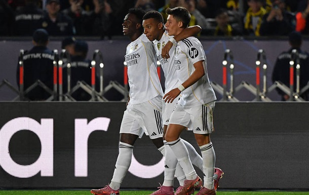 Хет-трик Мбаппе та результативний пас Куртуа принесли Реалу розгром Кайрата