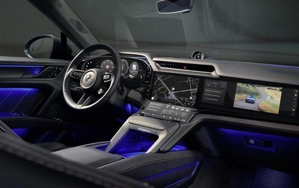 Porsche показала інтер єр нового Cayenne Electric