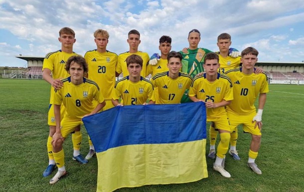 Сборная Украины U-17 вничью завершила первый матч квалификации Евро-2026
