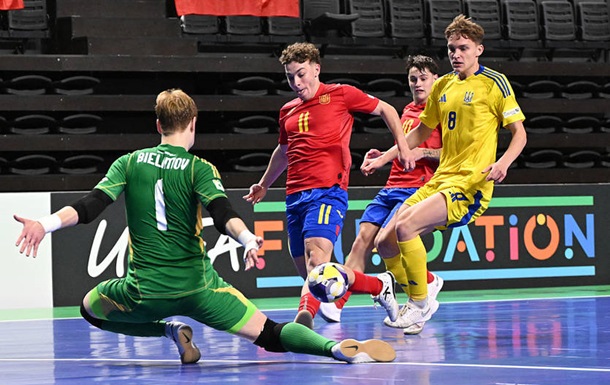 Плей-офф Евро-2025 команда Украины U-19 по футзалу завершила поражением