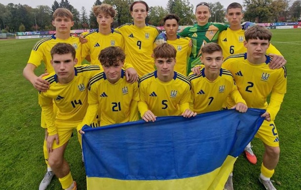 На евротурнире сборная Украины U-17 в квалификации одержала первую победу