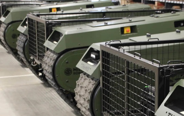 Эстония передаст Украине более 150 боевых роботов THeMIS