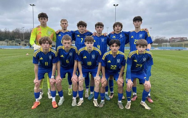 Юношеская сборная Украины не прошла квалификацию на Евро-2026