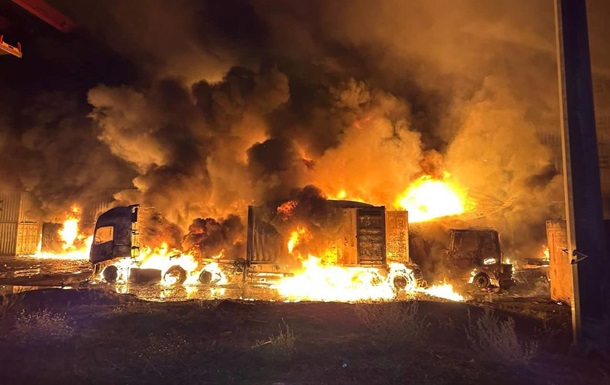 Россияне атаковали Одесскую область ударными дронами