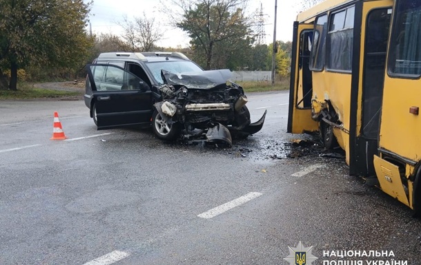 В ДТП в Кировоградской области пострадали семь человек