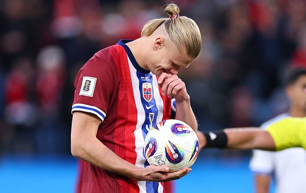 Голанд встановив світовий рекорд завдяки хет-трику