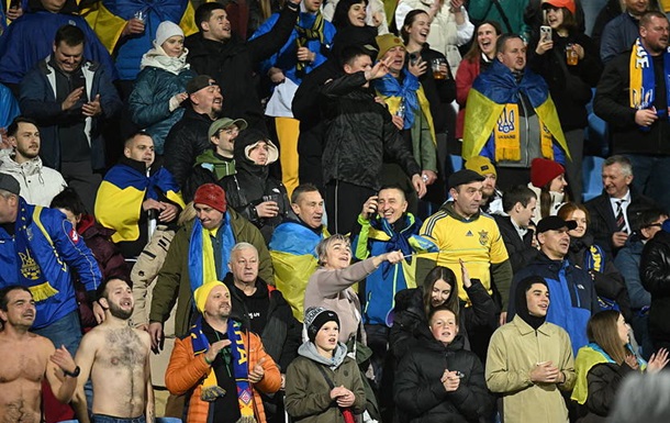 Названо количество украинских фанатов на матче отбора к ЧМ-2026