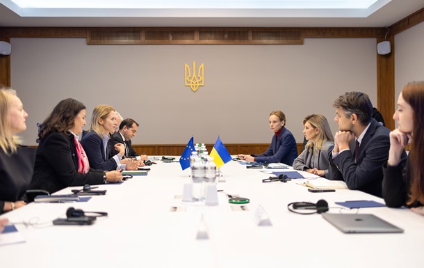 Зеленская и Каллас провели встречу