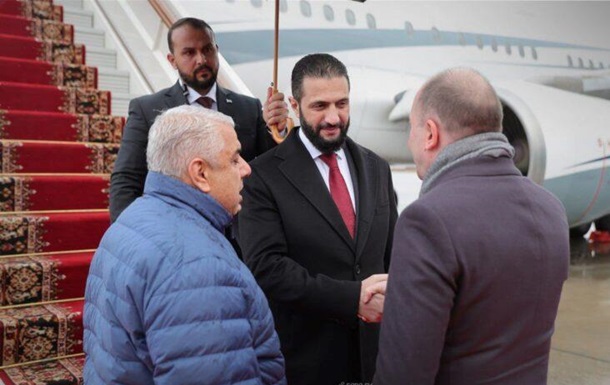 Новый лидер Сирии впервые прибыл в Москву