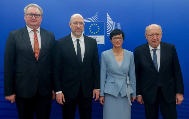 Шмыгаль встретился с еврокомиссарами в Брюсселе