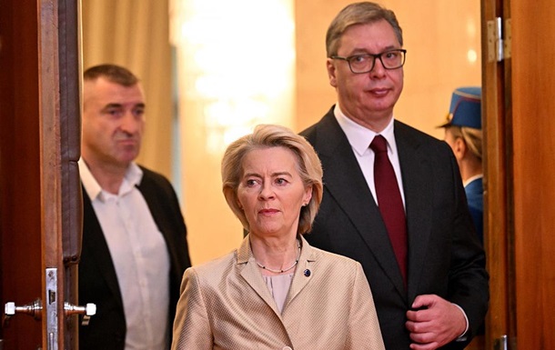  Санкції проти Росії : глава ЄК назвала умови вступу Сербії до Євросоюзу