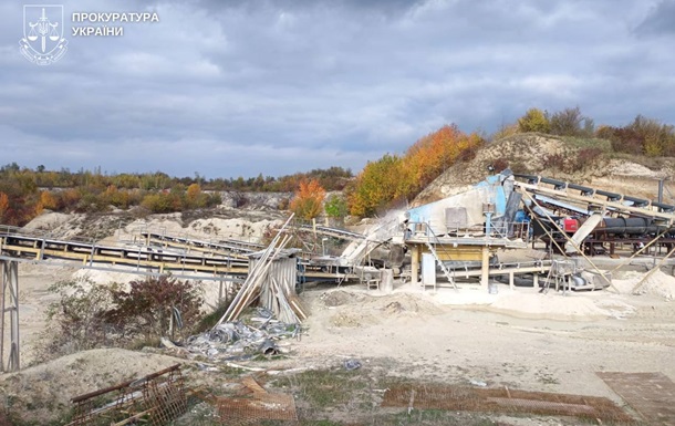 На Хмельниччині викрили схему незаконного видобутку вапняку