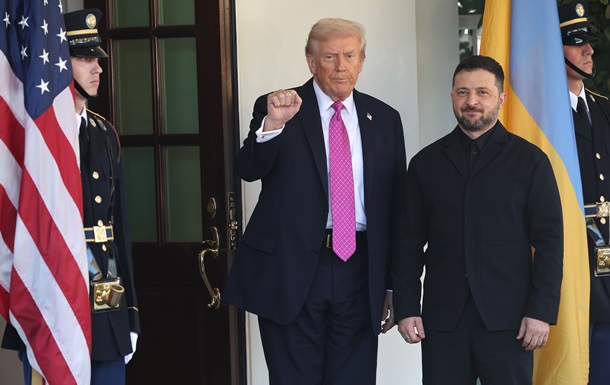 Зеленский и Трамп покинули Белый дом