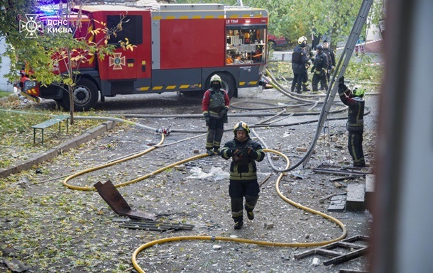Ночная атака на Киев: количество пострадавших выросло