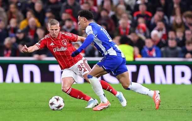 Ноттингем разобрался с Порту, но потерял Зинченко