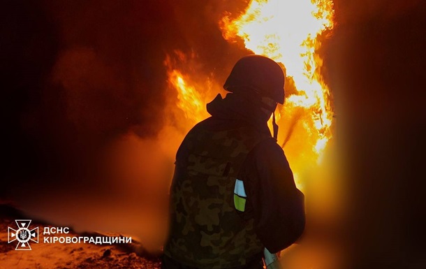 На Кіровоградщині росіяни атакували обʼєкти критичної інфраструктури