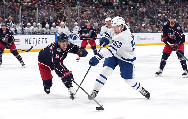 Коламбус выиграл единственный матч игрового дня НХЛ