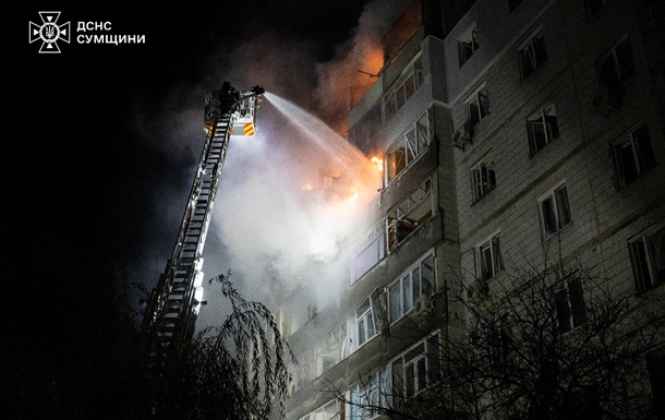 Удар по Сумам: 11 пострадавших, среди них 4 ребенка