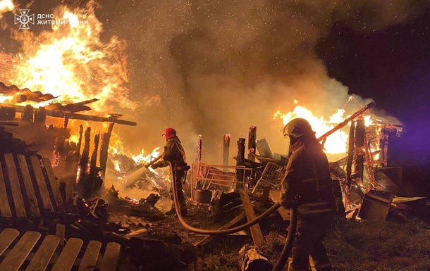 На Житомирщине две женщины погибли во время пожара
