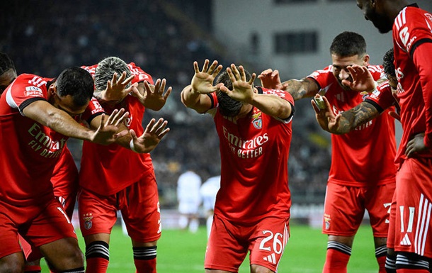 Бенфика с Трубиным и Судаковым в составе обыграла Гимарайнш