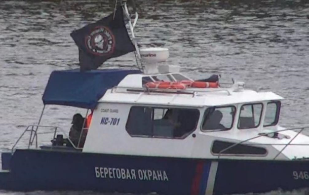 У берегов Эстонии заметили российский пограничный катер под флагом Вагнера