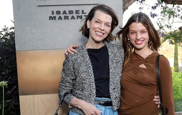 Мілла Йовович зворушливо привітала доньку з 18-річчям