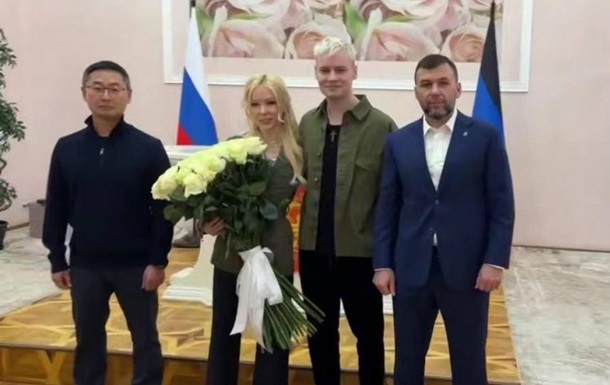  Путіністи  Шаман і Мізуліна побралися в Донецьку