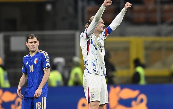 Дубль форварда принес Норвегии разгромную победу над Италией