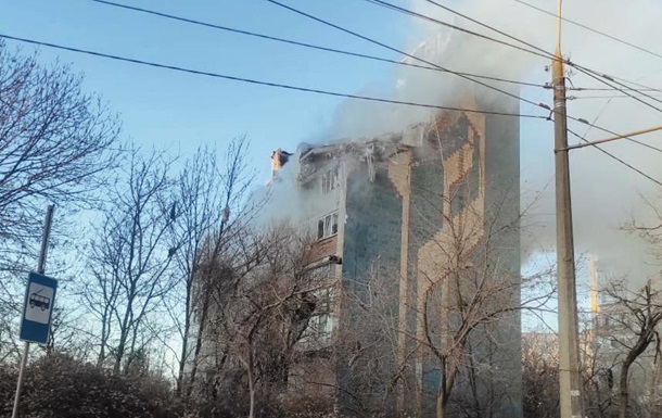 Появилось видео с места удара по Тернополю