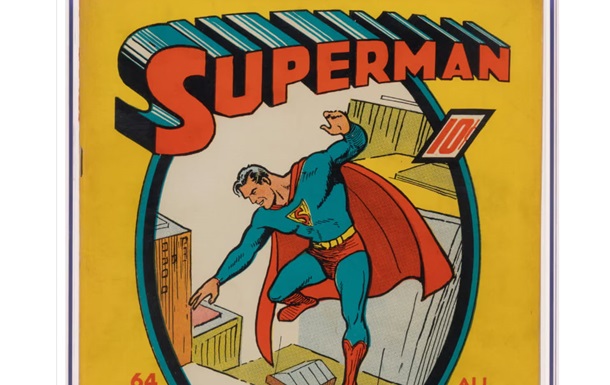 Комікс Superman No.1, знайдений на горищі, став найдорожчим у світі