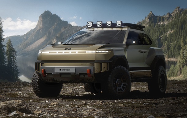 Hyundai представила концепт нового позашляховика Crater