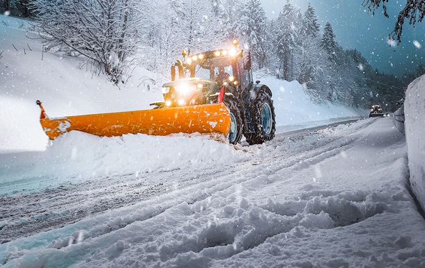 В Україні оголосили жовтий і помаранчевий рівні небезпеки через хуртовину