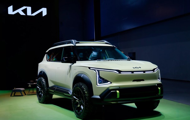 Kia представила концепт внедорожной версии электрокроссовера EV5