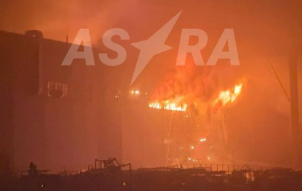 В России горит склад в Алабуге